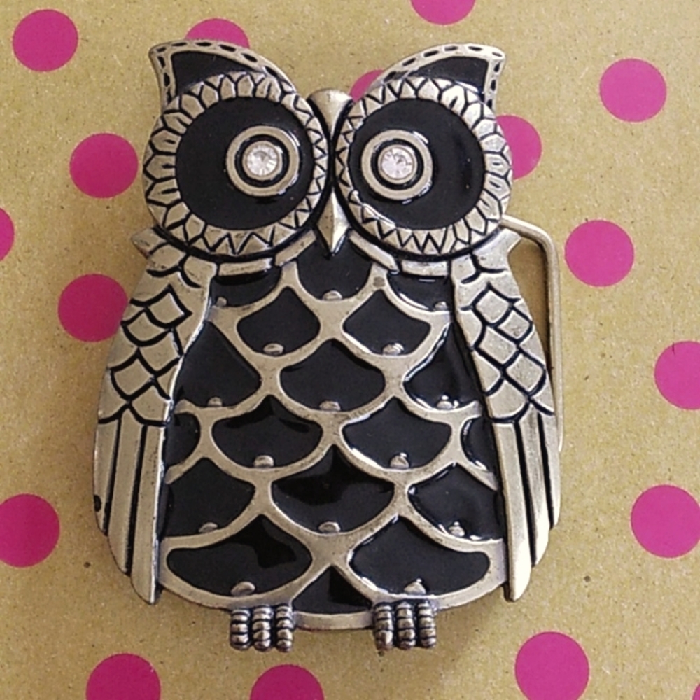 Owl Belt Buckle-A92 Classico Italia